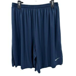 NikeFit Navy Blue Mens Shorts XXL Polyester/Spandex Athletic Wear